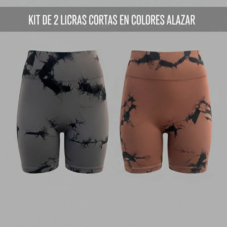 YZ-50-A KIT DE 2 LICRAS CORTAS 8600